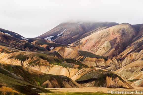 Die Berge von Landmannalaugar, Island