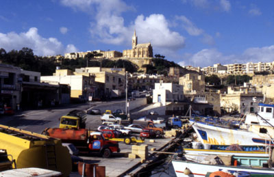 Ankunft auf Gozo
