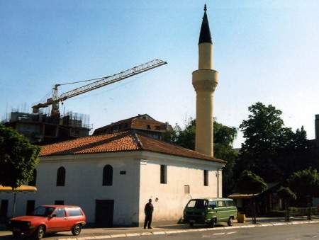 Minarette in the city center of Nis