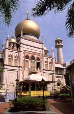 Sultan Moschee im arabischen Viertel