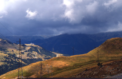 Blick ins Tal von Andorra