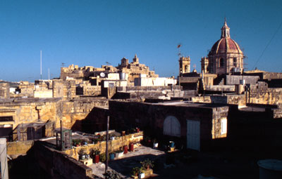 Gozo's Hauptstadt Vittoria