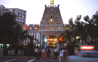 Hindu Tempel in Little India