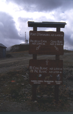 An der Grenz zu Andorra - hoch in den Bergen